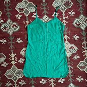 Vintage Lasoie Silk Slip Dress - M